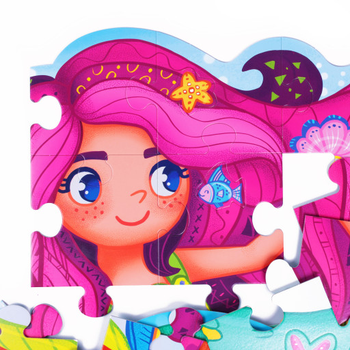 Puzzle podłogowe «Mała syrenka»
