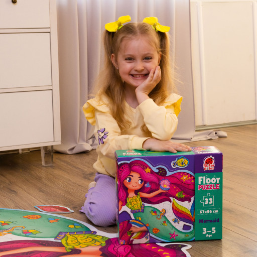 Puzzle podłogowe «Mała syrenka»