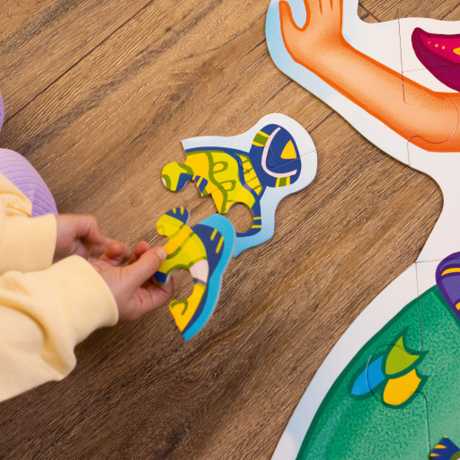 Puzzle podłogowe «Mała syrenka»