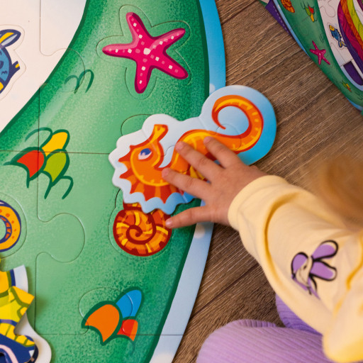 Puzzle podłogowe «Mała syrenka»