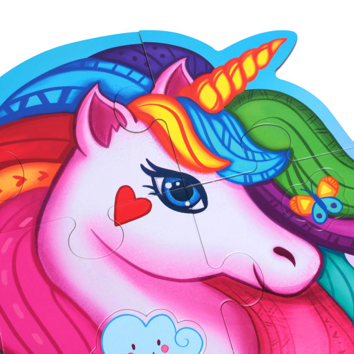 Puzzle podłogowe «Magiczny jednorożec»