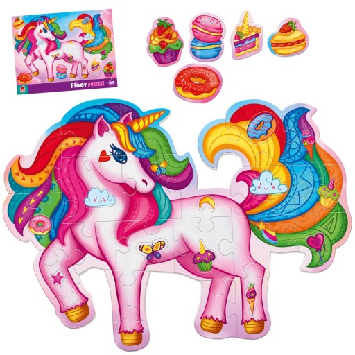 Puzzle podłogowe «Magiczny jednorożec»  RK7010-03