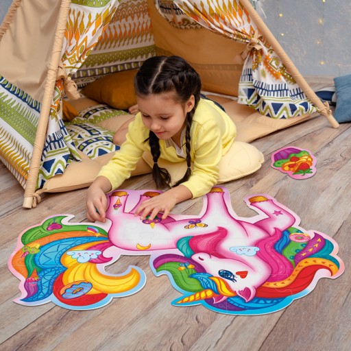 Puzzle podłogowe «Magiczny jednorożec»  RK7010-03