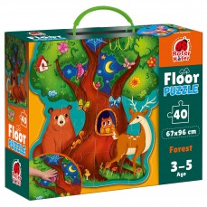 Puzzle podłogowe «Zwierzęta leśne»  RK7010-04
