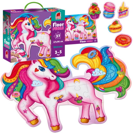 Puzzle podłogowe «Magiczny jednorożec»  RK7010-03