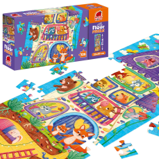 Puzzle Roter Kafer floor puzzle. House. RK7010-05