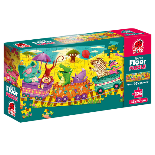 Puzzle Roter Kafer floor puzzle. Train. RK7010-06