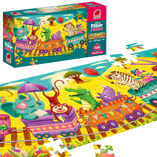 Puzzle Roter Kafer floor puzzle. Train. RK7010-06