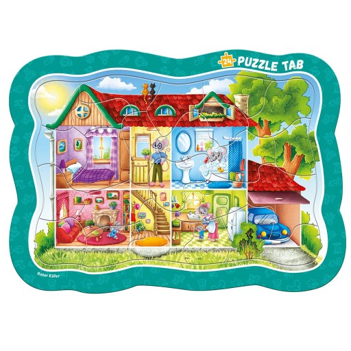 Puzzle zakładki «Dom myszy»