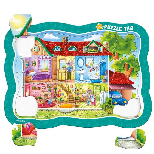Puzzle zakładki «Dom myszy»