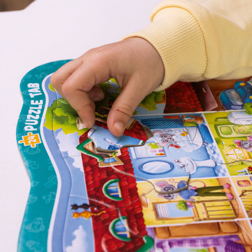 Puzzle zakładki «Dom myszy»