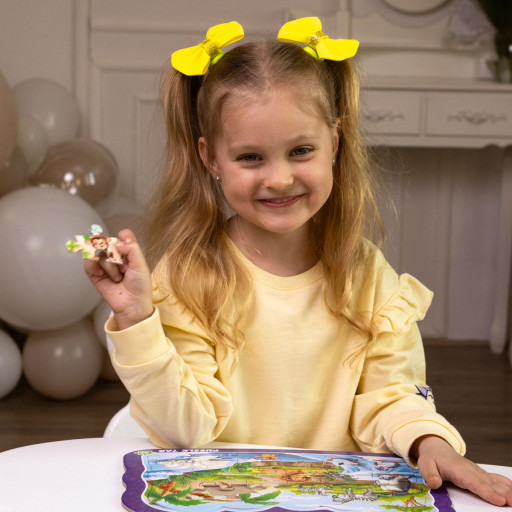 Puzzle zakładki «Zwierzęta z zoo»