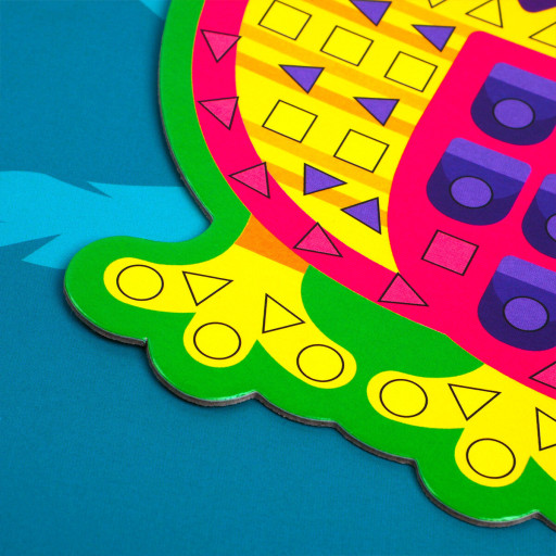 Zestaw kreatywny z miękką mozaiką «Ptaki».