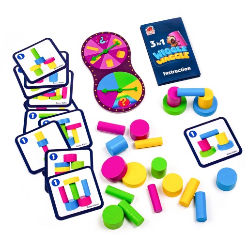 Wooden game «Wiggle waggle»