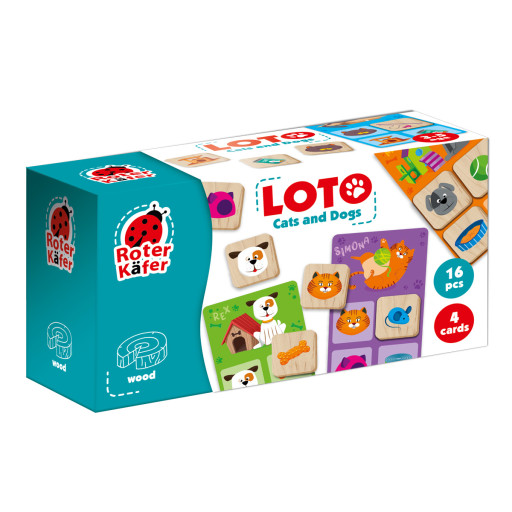 Educational game Lotto Cats and Dogs