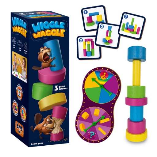 Wooden game «Wiggle waggle»