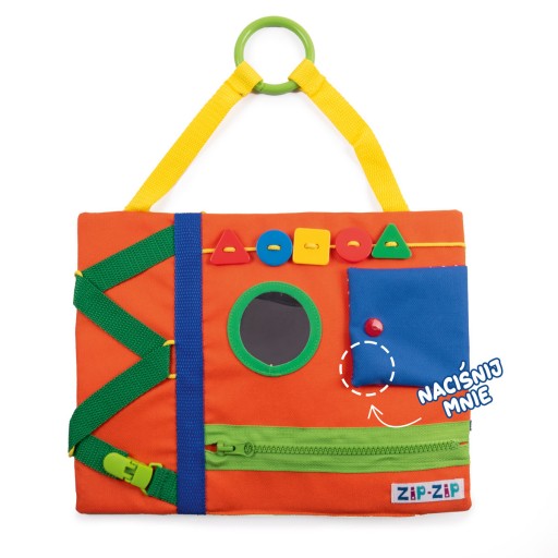 Gra edukacyjna busy board «Świnka» 