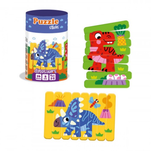Puzzle patyki «Dinozaury»