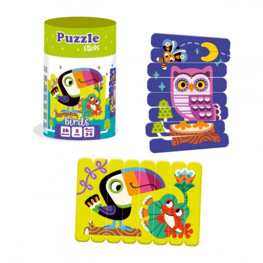 Puzzle patyki «Ptaki»