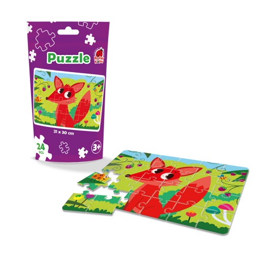 Puzzle in stand-up pouch «Fox»